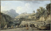 La Construction d'un grand chemin. (A cheval, l'ingénieur Perronet), image 3/7