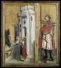 Retable de Thouzon : saint André chassant les démons de la ville de Nicée, image 1/5