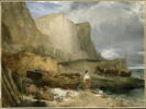 Vue prise sur la côte de Normandie, image 3/3