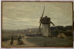 Un moulin à vent. Étretat., image 1/3
