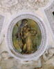 Figures d'hommes qui portent quatre médaillons imitant le bronze, image 4/5