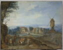 Paysage au moulin à vent, image 1/3