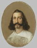 Portrait d'homme à moustaches, image 1/3