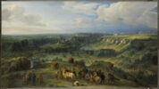 Vue de la ville de Luxembourg du côté des bains de Mansfeld, image 1/7