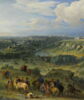 Vue de la ville de Luxembourg du côté des bains de Mansfeld, image 3/7