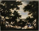 Les Amours désarmés par les nymphes de Diane, dit aussi à tort La Terre, image 3/3