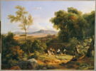 Paysage inspiré de la vue de Frascati, image 3/3