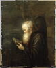 Ermite lisant, image 1/3