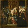 Vierge à l'Enfant avec saint Georges et sainte Justine présentant un bénédictin agenouillé, image 1/7