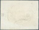 Tête de femme brune. Mademoiselle Louise Bertin. Au verso : trois figures légèrement esquissées., image 6/6