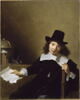Portrait d'un jeune homme âgé de vingt ans et tenant une lettre, 1641, image 1/2