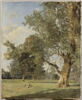 Vue du Prater à Vienne, avec arbre à droite, image 1/3