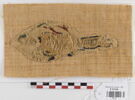 décor de textile ; fragment, image 1/2