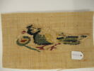 décor de textile ; fragment, image 2/2