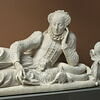 Valentine Balbiani accoudée (Chiari, 1518 - Paris, 1572), épouse de René de Birague (1506-1583), image 2/6