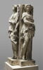 Deux cariatides formant l'angle de la chaire, image 7/7