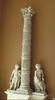 Colonne jouxtée de deux génies funéraires, du mausolée du coeur de Louis de Cossé, duc de Brissac (1625-1661), image 10/10