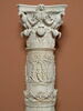 Colonne jouxtée de deux génies funéraires, du mausolée du coeur de Louis de Cossé, duc de Brissac (1625-1661), image 2/10