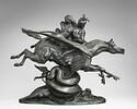 Angélique et Roger montés sur l'hippogriffe, image 1/6
