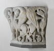 Chapiteau d'applique décoré d'oiseaux et de lions s'entre-dévorant, image 8/9