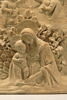 La Vierge et l'Enfant sur un fond de feuillage, couronné par deux anges, image 7/8
