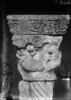 Colonne torse et chapiteau historiés : personnages et êtres fantastiques, Annonce aux bergers, Nativité, Sommeil des Mages, image 21/25