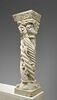Colonne torse et chapiteau historiés : personnages et êtres fantastiques, Annonce aux bergers, Nativité, Sommeil des Mages, image 8/25