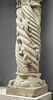 Colonne torse et chapiteau historiés : personnages et êtres fantastiques, Annonce aux bergers, Nativité, Sommeil des Mages, image 11/25
