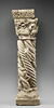 Colonne torse et chapiteau historiés : personnages et êtres fantastiques, Annonce aux bergers, Nativité, Sommeil des Mages, image 2/25