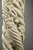 Colonne torse et chapiteau historiés : personnages et êtres fantastiques, Annonce aux bergers, Nativité, Sommeil des Mages, image 6/25