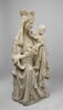 La Vierge assise tenant l'Enfant debout sur son genou, image 8/14