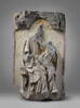 La Vierge assise et l'Enfant présentés sous un dais, image 2/4