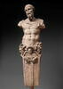 Terme à figure d'homme barbu, image 1/6