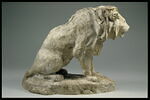 Lion assis, image 1/4