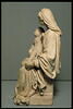 Vierge assise portant l'Enfant sur le bras droit, image 8/9