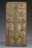 Couvercle à glissière du reliquaire de la Pierre du Sépulcre du Christ : Croix triomphale, image 1/2