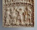 Plaque de reliure : Jugement de Salomon, image 3/9