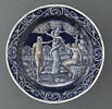 Assiette : La Tentation d'Adam et Eve, image 1/2