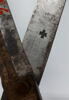 Paire de ciseaux en fer gravé et doré, image 4/7