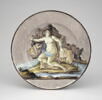 Plat rond : Andromède enchaînée au rocher, image 1/2