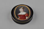 Tabatière ronde : Marie-Aspasie Lenoir, image 1/7