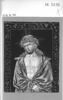 Plaque rectangulaire : le Christ de Pitié, pendant de la plaque OA 3095 