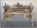 Secrétaire à cylindre du Cabinet Intérieur de Louis XV à Versailles, image 14/14