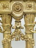 Console d'applique en demi-lune à six pieds, image 6/11