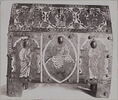 Châsse à fonds vermiculés : Christ en Majesté ; apôtres et anges, image 7/9