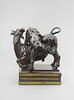 Groupe sculpté : Lion attaquant un taureau, image 2/7