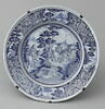 Grand plat aux trois cavaliers, image 1/4