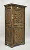 Petite armoire à décor de plaques de marbre, image 3/6