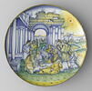 Coupe ronde : l'Adoration des Bergers, image 1/4