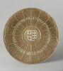 Plat rond : armoiries, image 1/2
